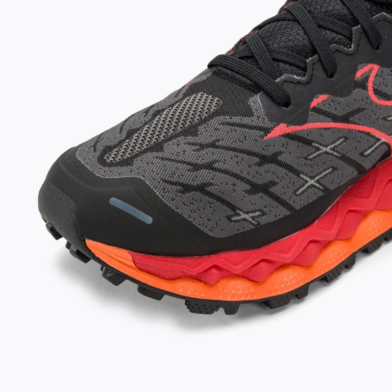 Încălțăminte de alergat pentru bărbați Mizuno Wave Mujin 10 black/cayenne/nasturtium 7