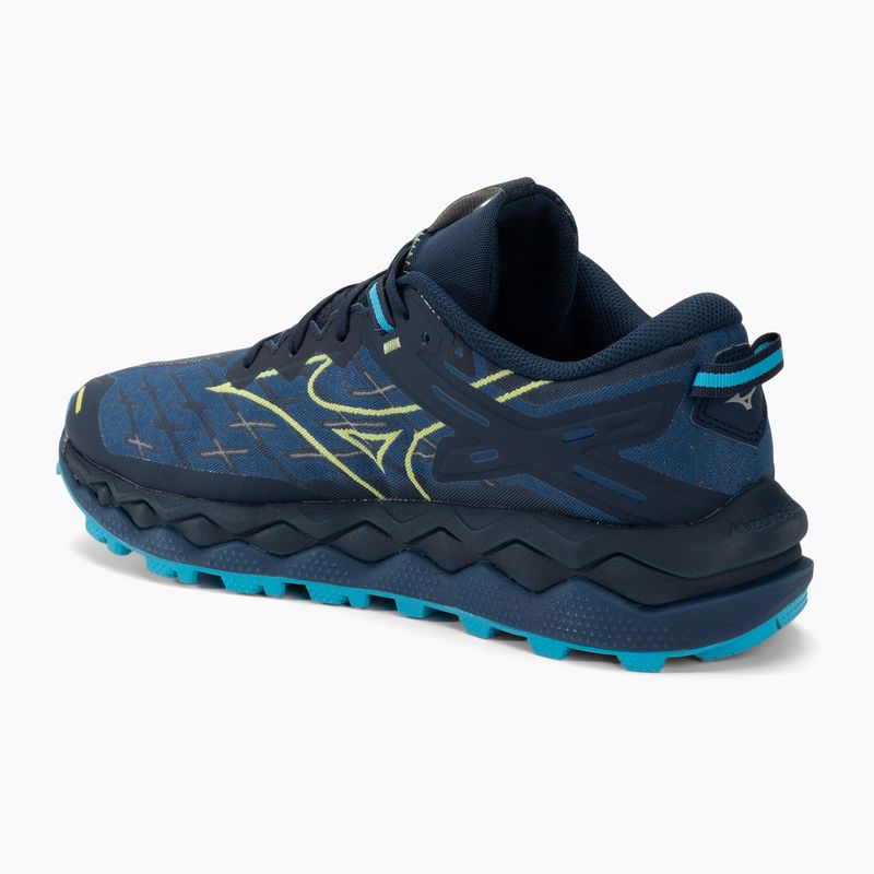 Încălțăminte de alergat pentru bărbați Mizuno Wave Mujin 10 dress blues/sharp green/swim cap 3