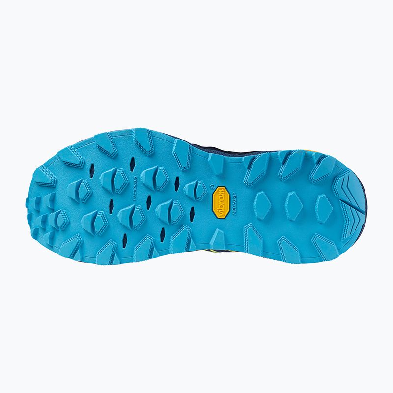 Încălțăminte de alergat pentru bărbați Mizuno Wave Mujin 10 dress blues/sharp green/swim cap 12