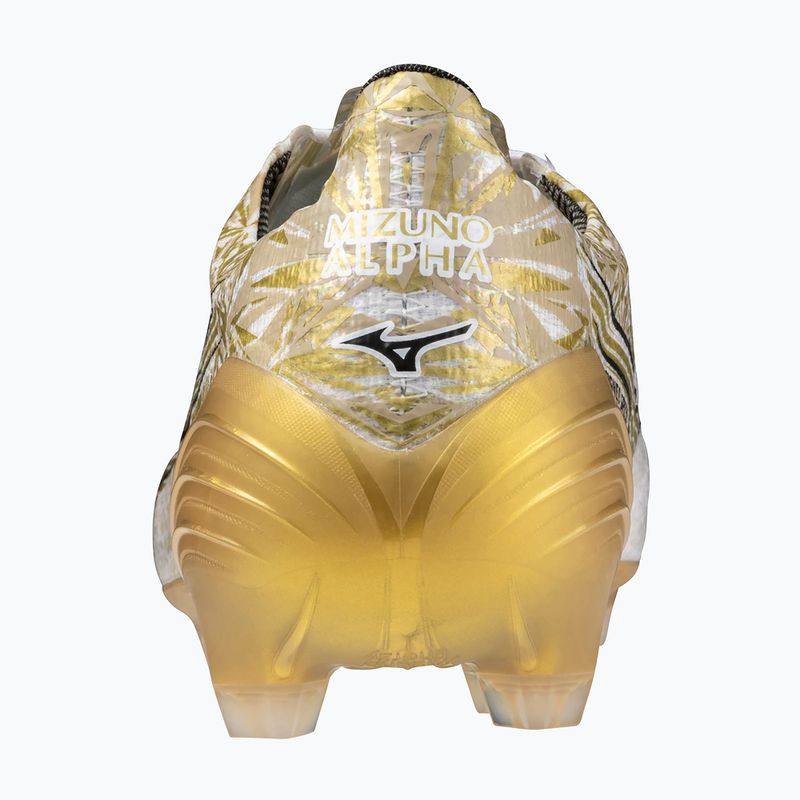 Încălțăminte de fotbal pentru bărbați Mizuno Αlpha Japan Md white/ge gold/black 11