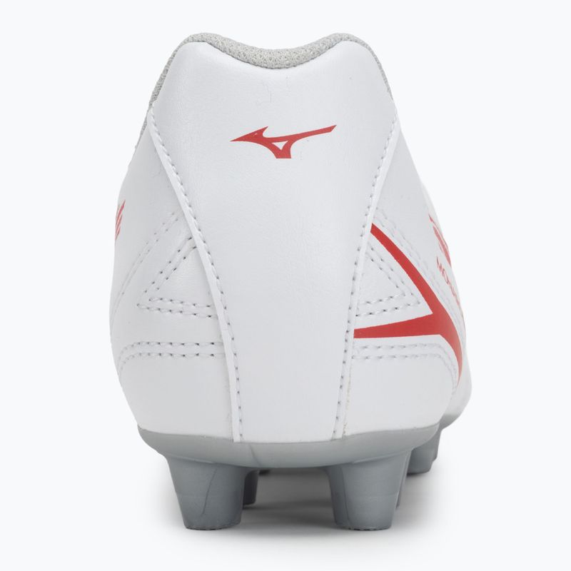 Încălțăminte de fotbal pentru copii Mizuno Monarcida Neo III Select Jr MD white/radiant red 6