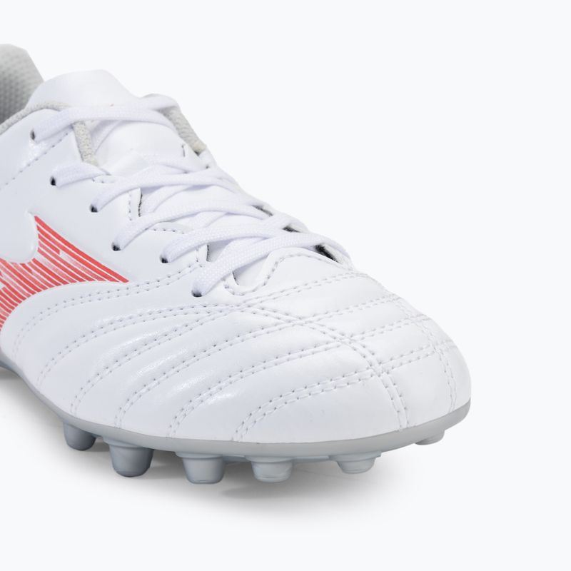 Încălțăminte de fotbal pentru copii Mizuno Monarcida Neo III Select AG white/radiant red 7