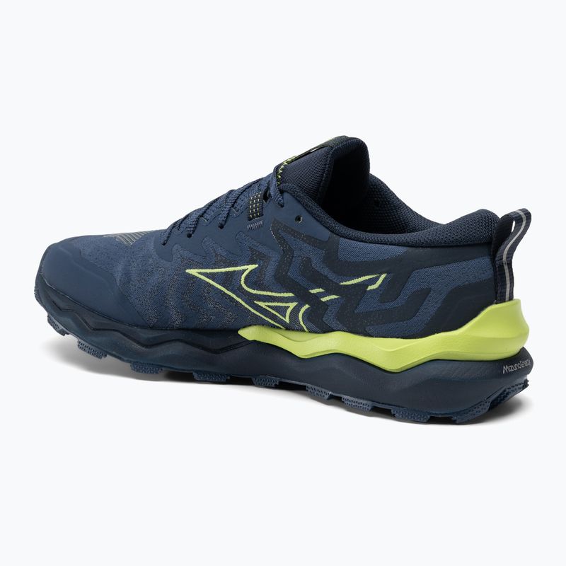Încălțăminte de alergat pentru bărbați Mizuno Wave Daichi 8 navy peony/sharp green/dress blues 3