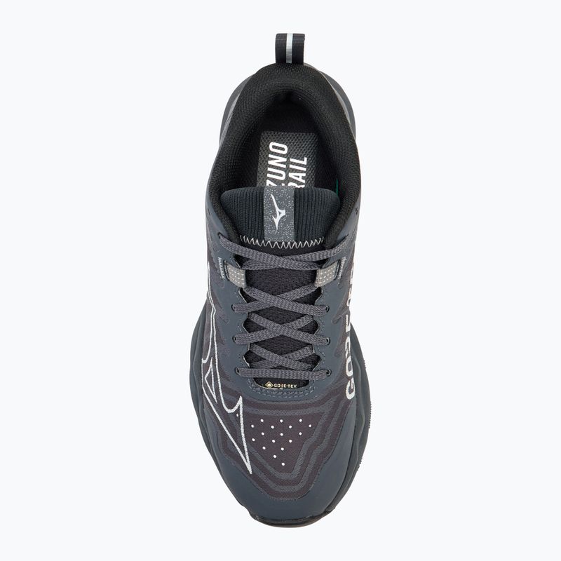 Încălțăminte de alergare pentru femei Mizuno Wave Daichi 8 GTX iron gate/nimbus cloud/black 5