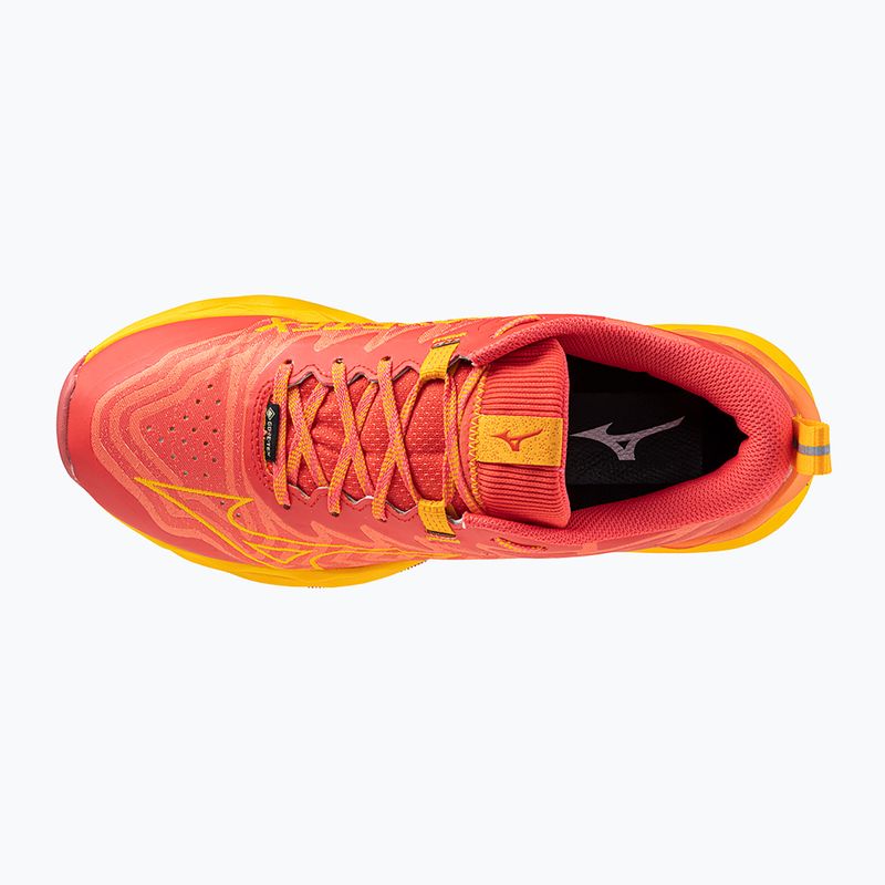 Încălțăminte de alergat pentru femei Mizuno Wave Daichi 8 GTX nasturtium/citrus/cranberry 5