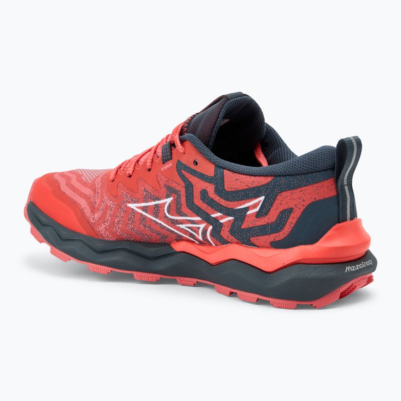 Încălțăminte de alergare pentru femei Mizuno Wave Daichi 8 hot coral/ white/ turbulence 3