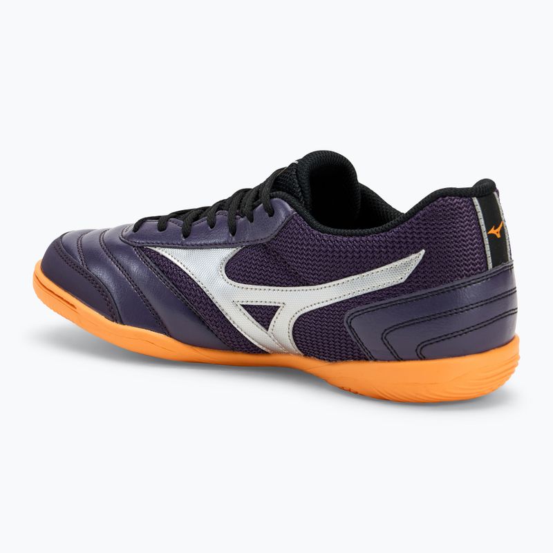 Încălțăminte de fotbal Mizuno MRL Sala Club In mysterioso/ silver 3