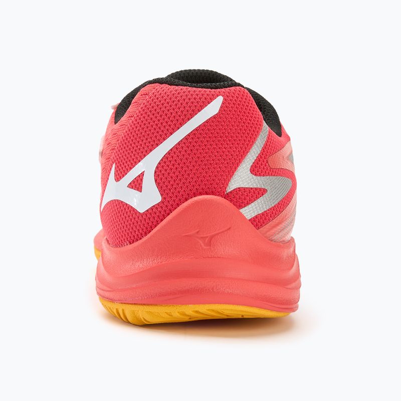 Încălțăminte de volei pentru copii Mizuno Lightning Star Z7 radiant red/white/carrot curl 6