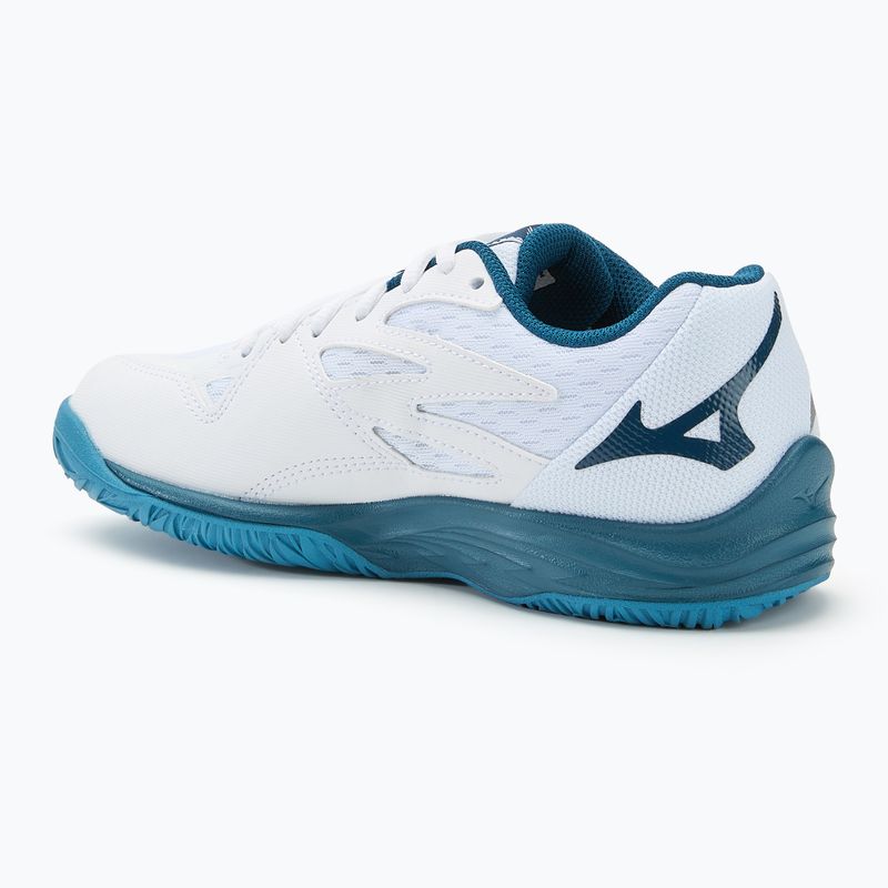 Încălțăminte de volei pentru copii Mizuno Lightning Star Z7 white/sailor blue/silver 3