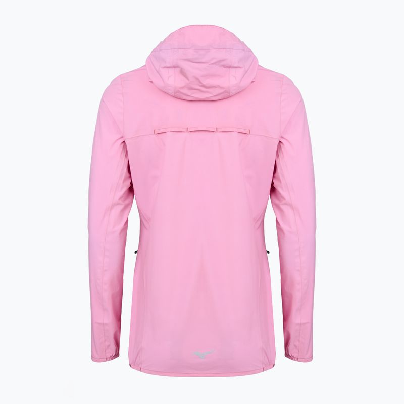 Geacă de alergare pentru femei Mizuno Waterproof 20K ER lilac chiffon 2