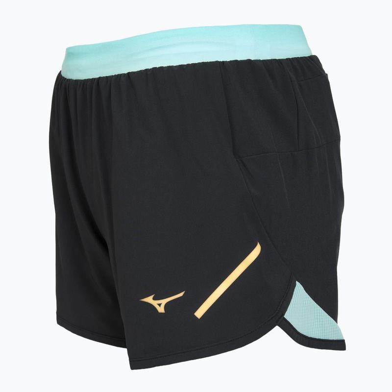 Pantaloni scurți de alergare pentru femei Mizuno Aero 4' black 3
