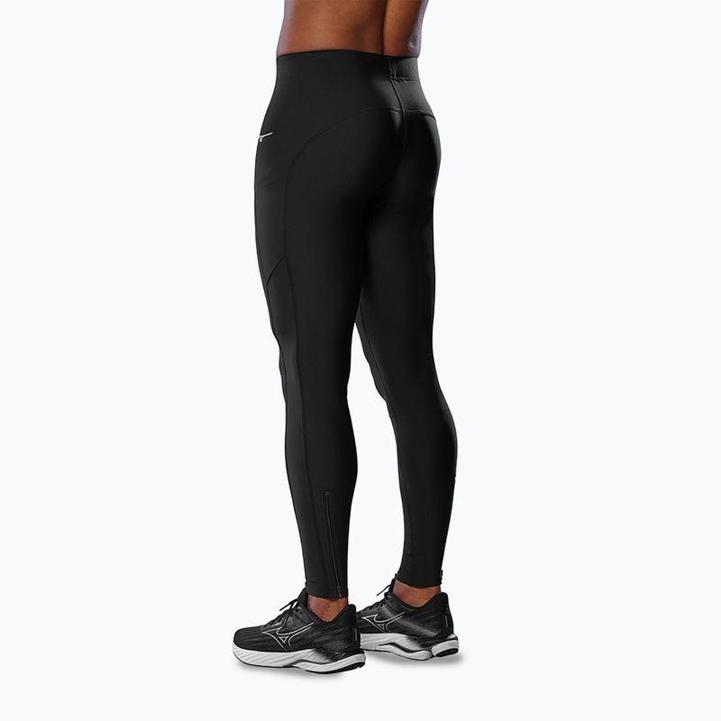 Colanți de alergare pentru bărbaț Mizuno Impulse Core Long Tight black 2