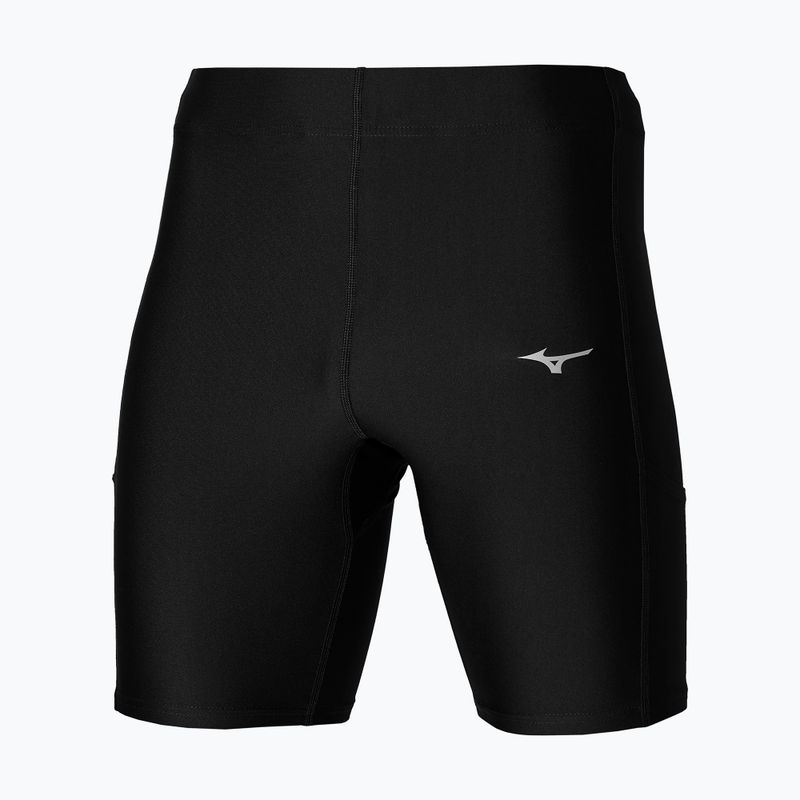 Pantaloni scurți de alergare pentru bărbați Mizuno Impulse Core Mid Tight black 3