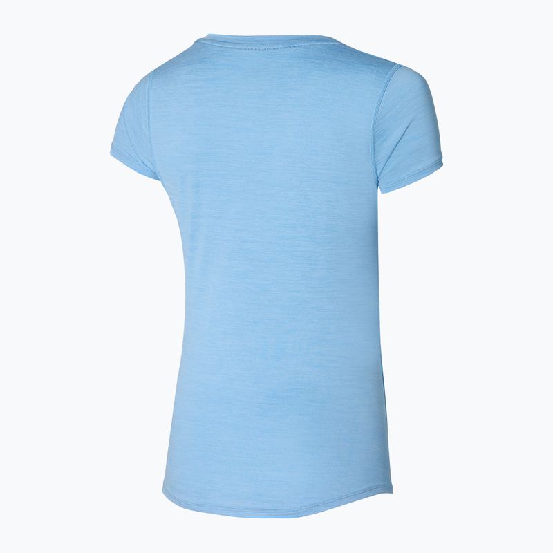 Tricou de alergare pentru femei Mizuno Impulse Core RB Tee cerulean 2