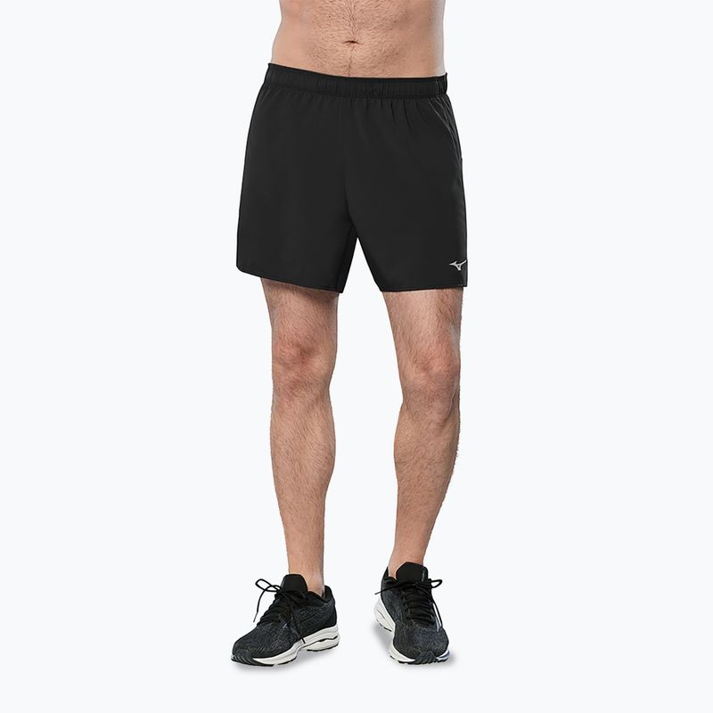 Pantaloni scurți de alergare pentru bărbați Mizuno Core 5.5 black