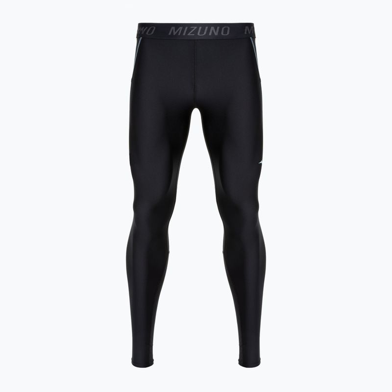 Colanți de alergare pentru bărbați Mizuno BG3000 Long black/ aquifer