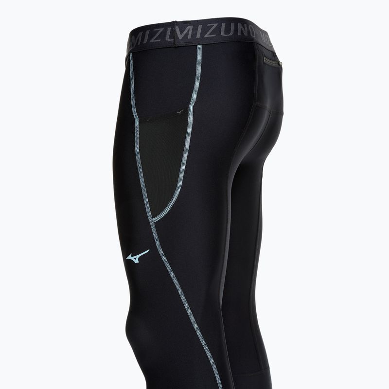 Colanți de alergare pentru bărbați Mizuno BG3000 Long black/ aquifer 3