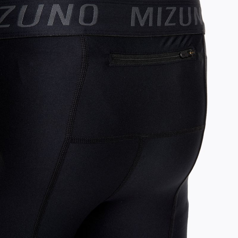 Colanți de alergare pentru bărbați Mizuno BG3000 Long black/ aquifer 6
