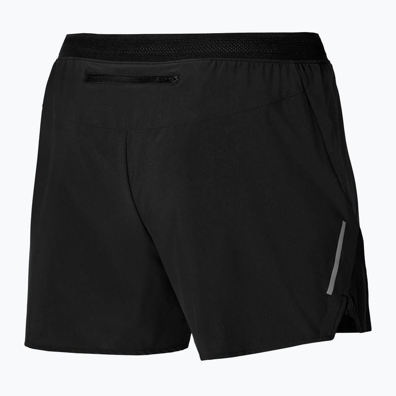 Pantaloni scurți de alergare pentru bărbați Mizuno Aero 4.5 black 2