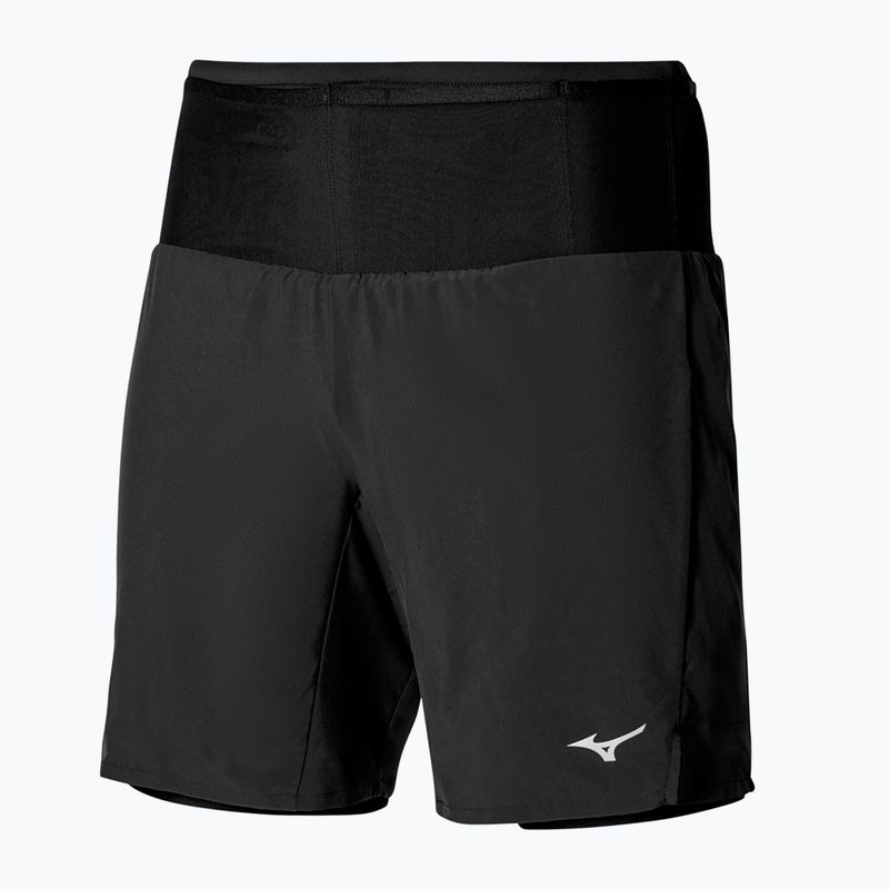 Pantaloni scurți de alergare pentru bărbați Mizuno Multi Pocket 2in1 7.5 black 3