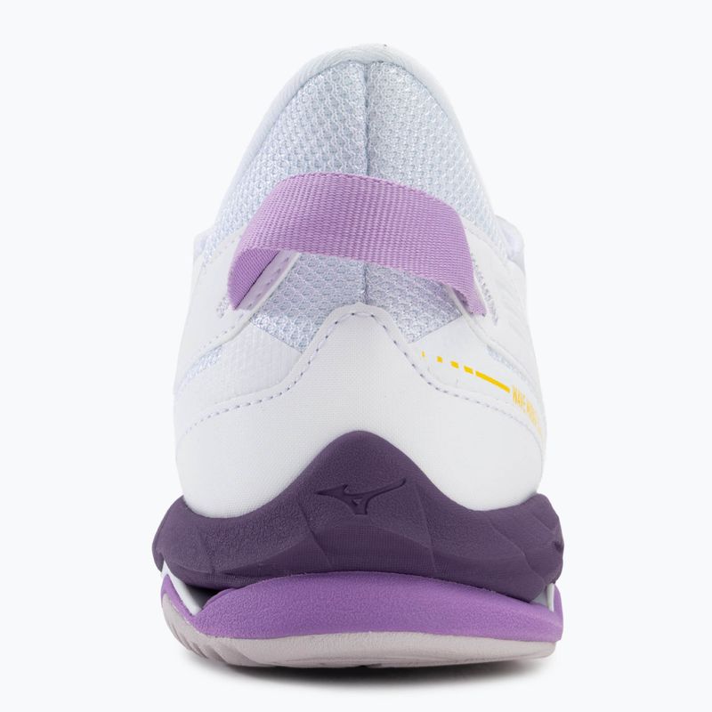 Încălțăminte de handbal pentru femei Mizuno Wave Mirage 5 white/patrician purple/quince 6