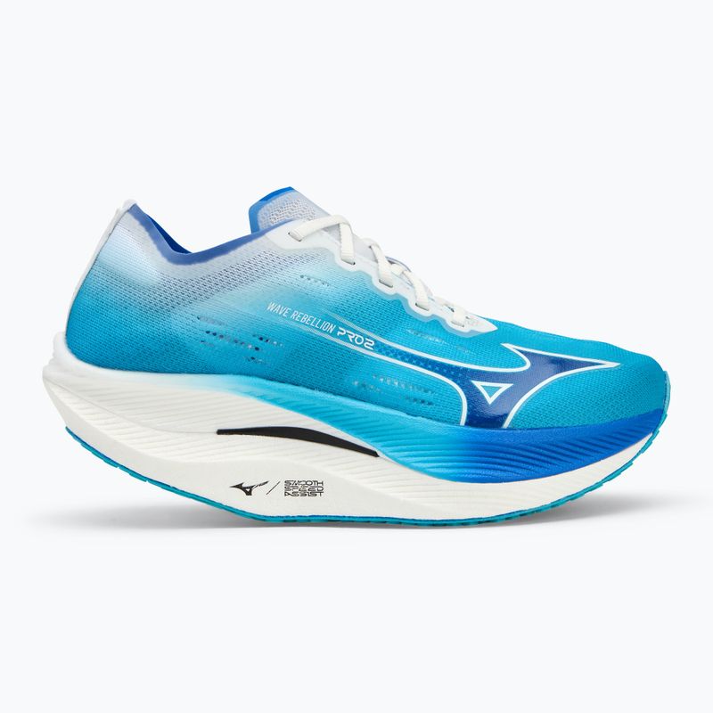 Încălțăminte de alergare pentru femei  Mizuno Wave Rebellion Pro 2 river blue/mugen blue/white 2