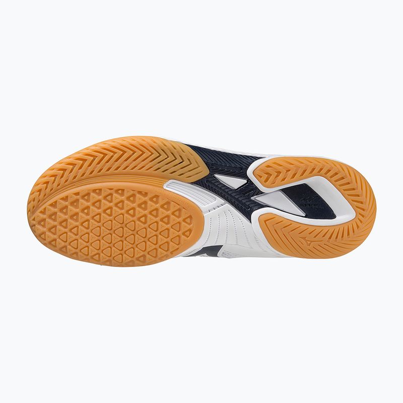 Mizuno Wave Drive 9 pantofi de tenis alb/dress blues/gold 4