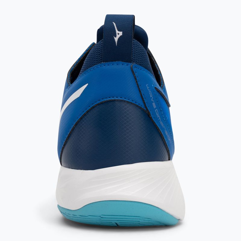 Încălțăminte de volei pentru femei Mizuno Wave Dimension Mid mugen blue/white/estate blue 6