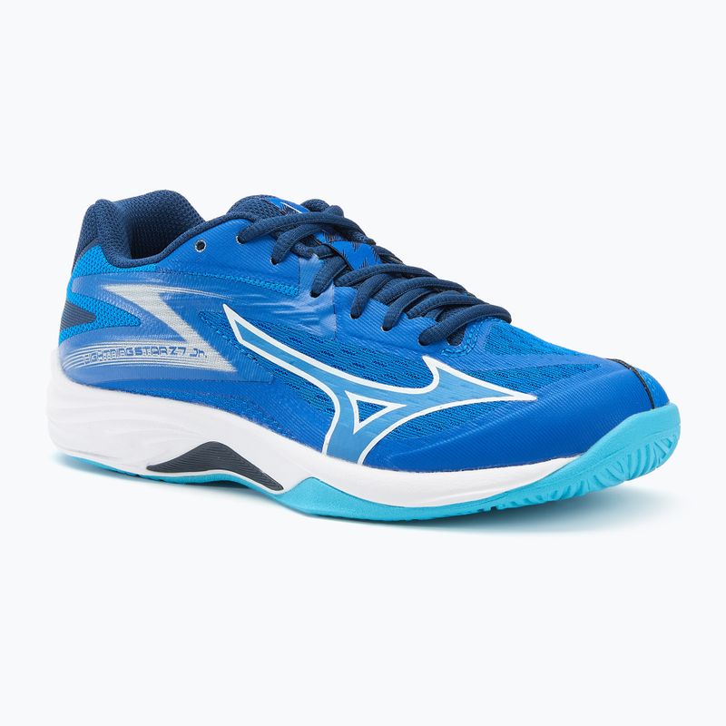 Încălțăminte de volei pentru copii Mizuno Lightning Star Z7 mugen blue/white/estate blue