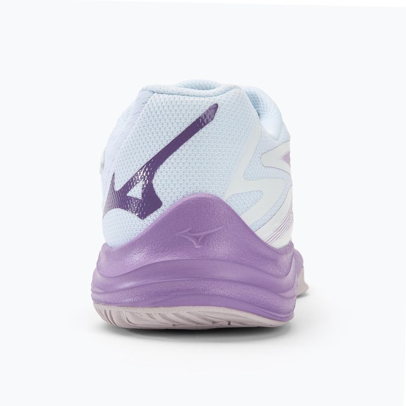 Încălțăminte de volei pentru copii Mizuno Lightning Star Z7 white/patrician purple/quince 6