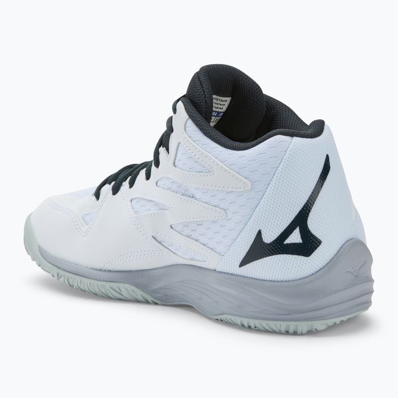 Încălțăminte de volei pentru bărbați Mizuno Thunder Blade Z Mid white/salsa/black 3