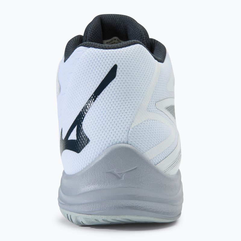 Încălțăminte de volei pentru bărbați Mizuno Thunder Blade Z Mid white/salsa/black 6