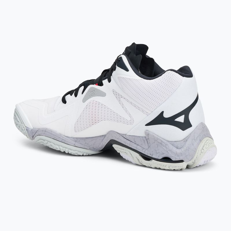 Încălțăminte de volei Mizuno Wave Lightning Z8 Mid white/salsa/black 3