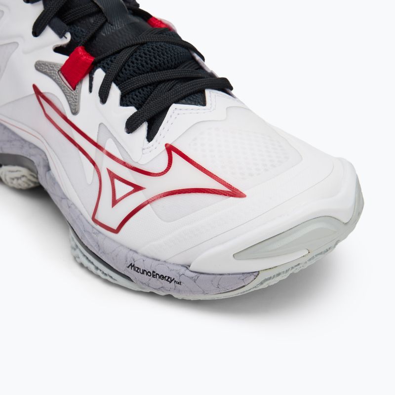 Încălțăminte de volei Mizuno Wave Lightning Z8 Mid white/salsa/black 7