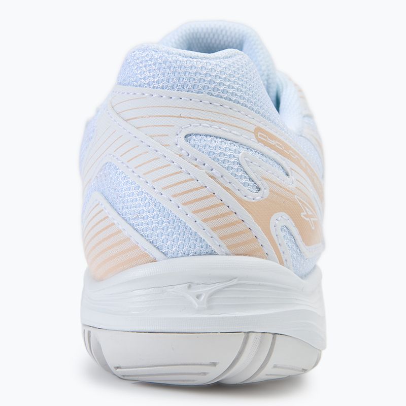 Încălțăminte de volei Mizuno Cyclone Speed 4 white/aleutian/cloud pink 6