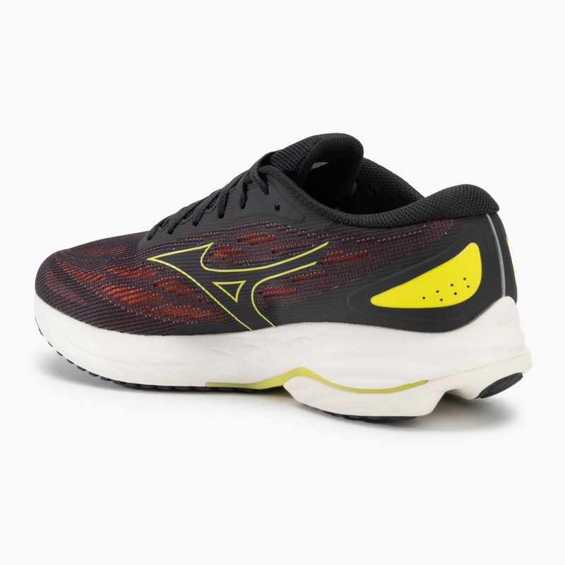 Încălțăminte de alergare pentru bărbați Mizuno Wave Ultima 15 black/evening primrose/spicy orange 3