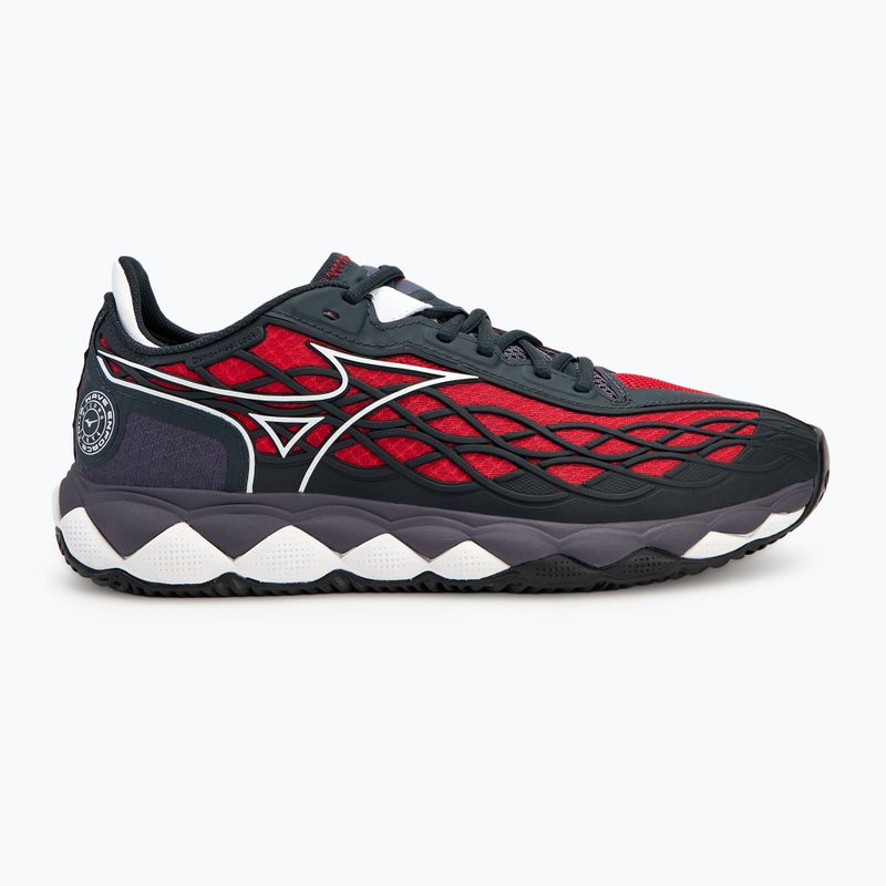 Încălțăminte de padel pentru bărbați Mizuno Wave Enforce Tour Padel graystone/white/salsa 2