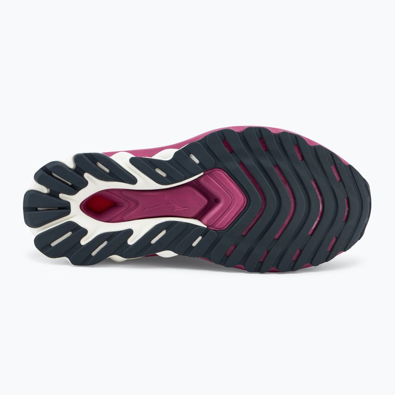 Încălțăminte de alergare pentru femei Mizuno Wave Skyrise 5 mineral red/white sand/violet quartz 4