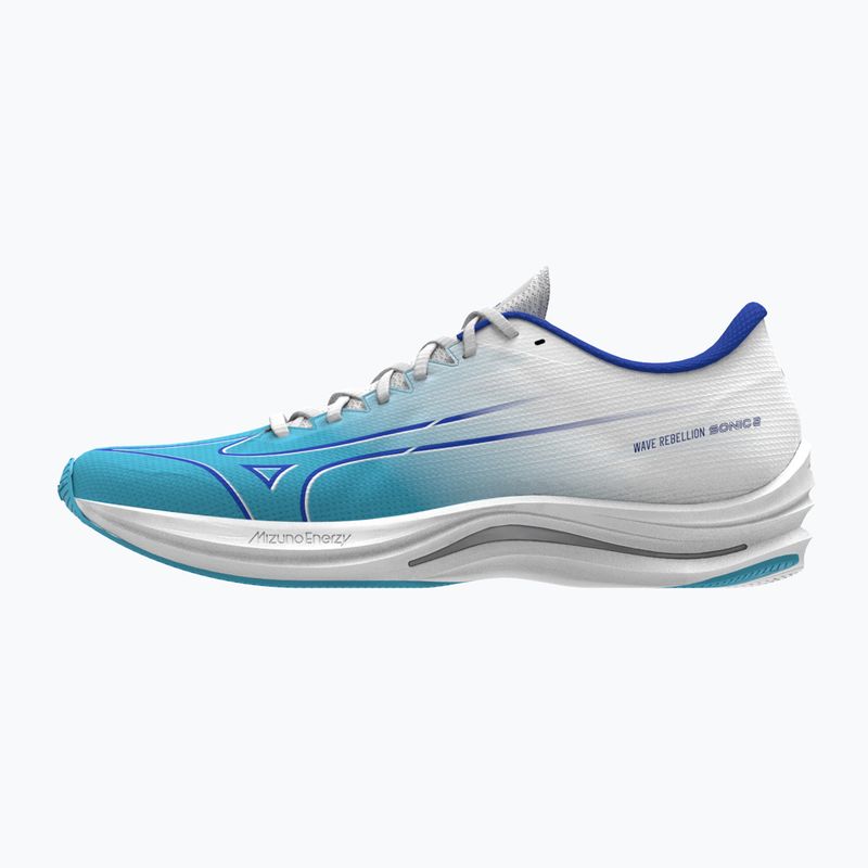 Încălțăminte de alergare pentru bărbați Mizuno Wave Rebellion Sonic 2 river blue/mugen blue/white 8