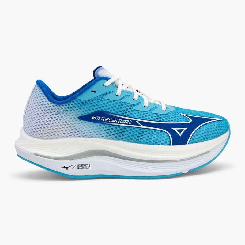 Încălțăminte de alergare pentru bărbați Mizuno Wave Rebellion Flash 2 river blue/ mugen blue/white 2