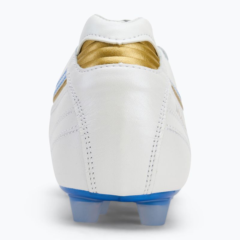 Încălțăminte de fotbal pentru bărbați Mizuno Morelia II Japan Md white/laser blue/gold 6