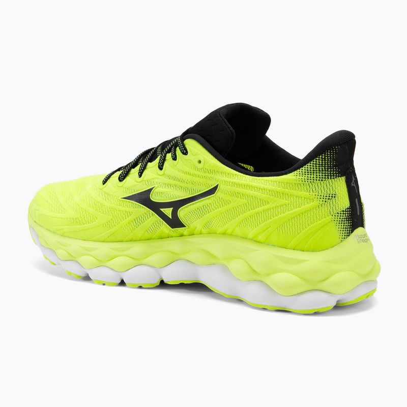 Încălțăminte de alergare pentru bărbați Mizuno Wave Sky 8 mizuno neo lime/black/white 3