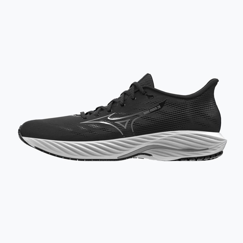 Încălțăminte de alergare pentru bărbați Mizuno Wave Rider 28 black/silver/ebony 8