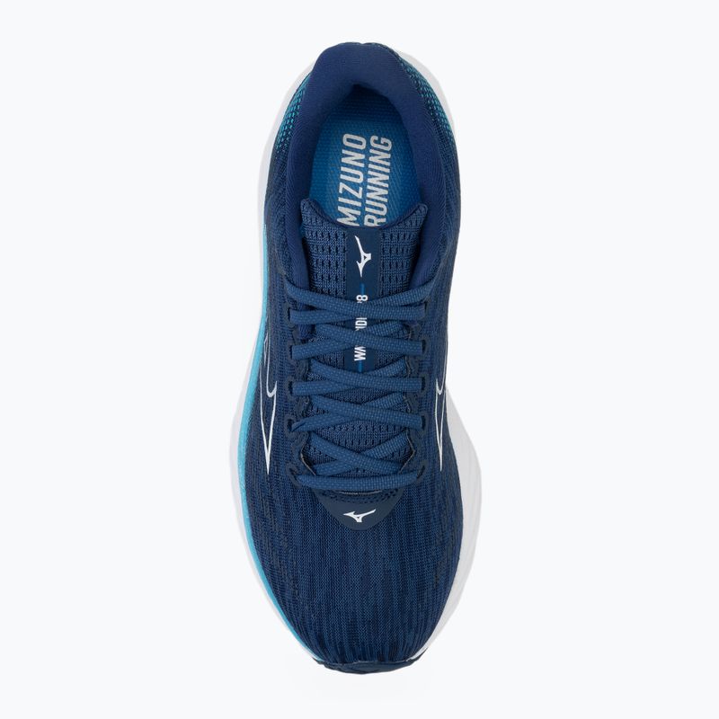 Încălțăminte de alergare pentru bărbați Mizuno Wave Rider 28 estate blue/white/river blue 5