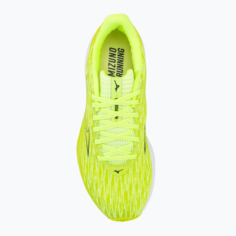 Încălțăminte de alergare pentru bărbați Mizuno Wave Rider 28 mizuno neo lime/black/acid lime 5