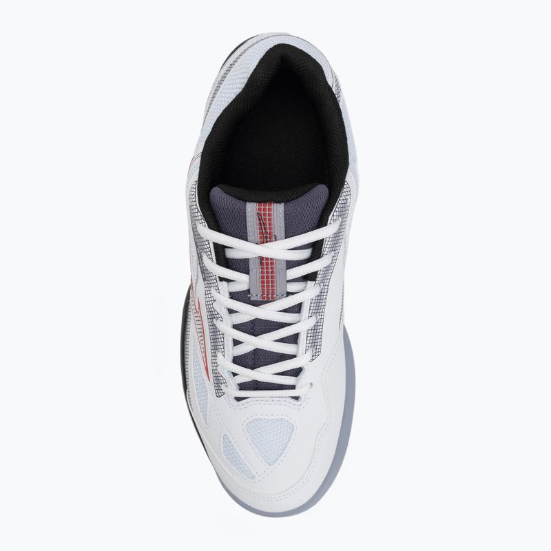 Încălțăminte de padel pentru bărbați Mizuno Break Shot 4 Padel white/salsa/aleutian 5