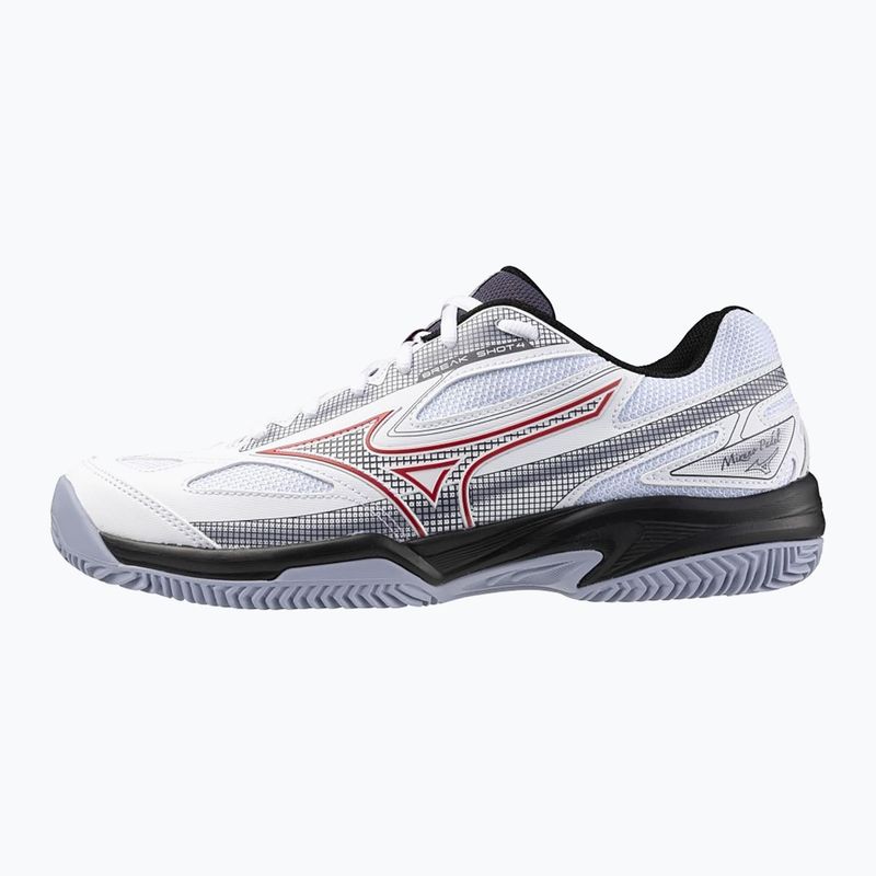 Încălțăminte de padel pentru bărbați Mizuno Break Shot 4 Padel white/salsa/aleutian