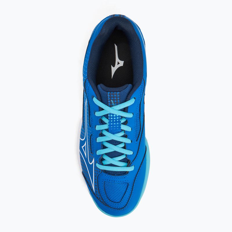 Încălțăminte de tenis pentru copii Mizuno Exceed Star CC mugen blue/ white/ river blue 5