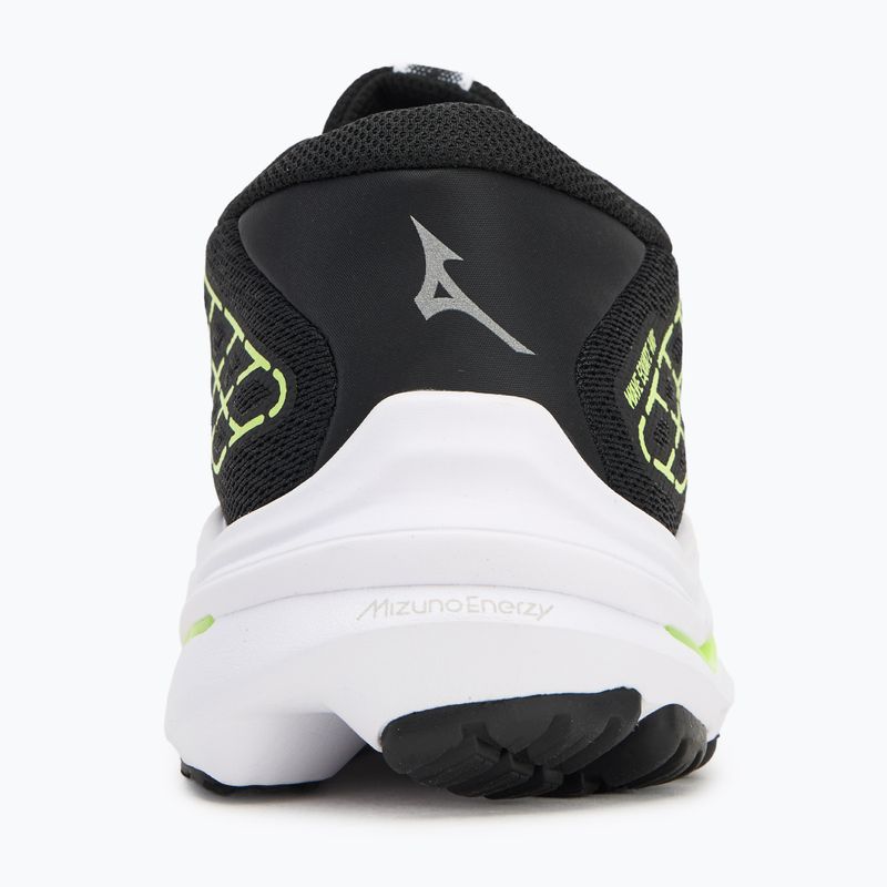 Încălțăminte de alergare pentru bărbați Mizuno Wave Equate 8 black/white/mizuno neo lime 6