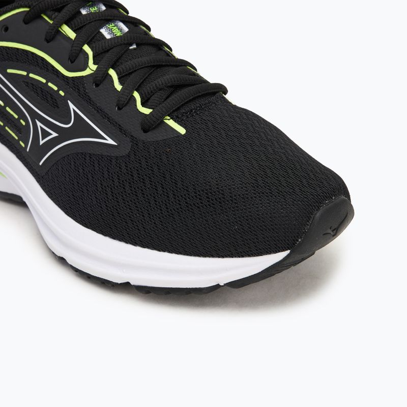 Încălțăminte de alergare pentru bărbați Mizuno Wave Equate 8 black/white/mizuno neo lime 7
